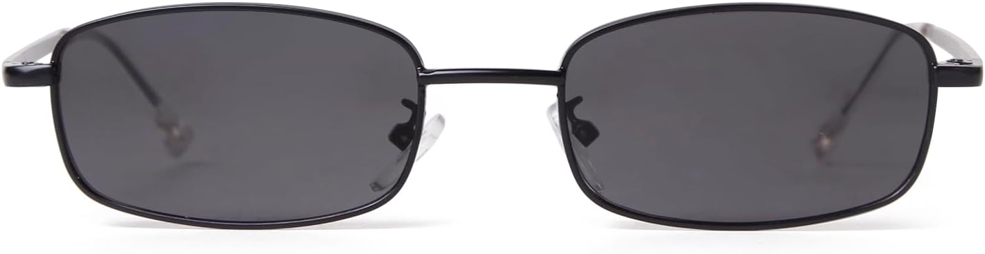 ADE WU Fashion Rectangle Sunglasses for Women Men Retro Small y2k Narrow Rectangular Sun Glasses 90s Unisex Stylish - Image 6