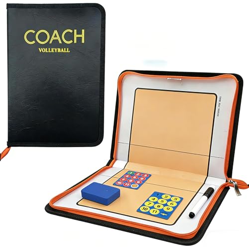 Wrzbest Volleyball Magnetic Coaching Board Coach Tactics Strategy Training Clipboard