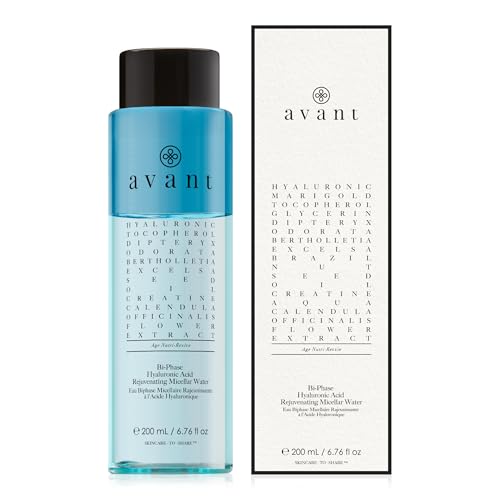 Avant Skincare Reviews: Effective Anti-Aging and Hydrating Solutions Unveiled 2 Avant | Bi-phase Hyaluronic Acid Rejuvenating Micellar Water | 1x200 ml