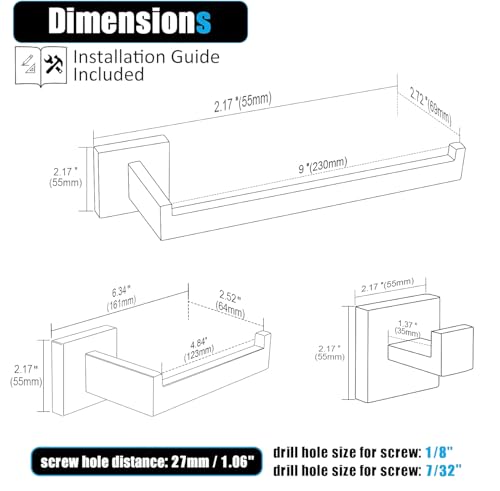 El Mejor Listado de Accesorios de baño Top 10. 14 Imagen adicional