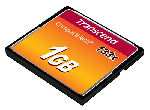 Transcend 133X - Tarjeta de memoria CompactFlash de 1 GB