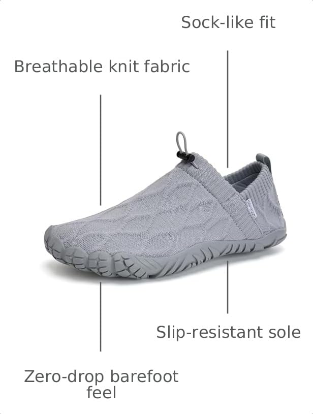 Image of WateLves Barefoot Water Shoes Women Men Minimalist Comfortable Walking Shoes Beach Outdoor Running Sneakers