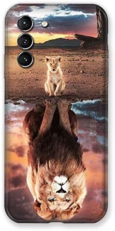 Case for Samsung Galaxy S21 Lion Reflective