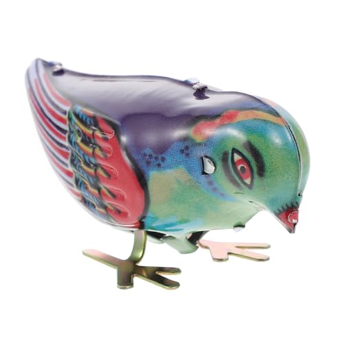 Abaodam Uhrwerk Spielzeug Tier Aufziehspielzeug Eisen Kunst Retro Springende Frösche Vögelchen Spaß Spielzeug Kindergeburtstag Mitgebsel Party Gastgeschenke Elster Uhrwerk