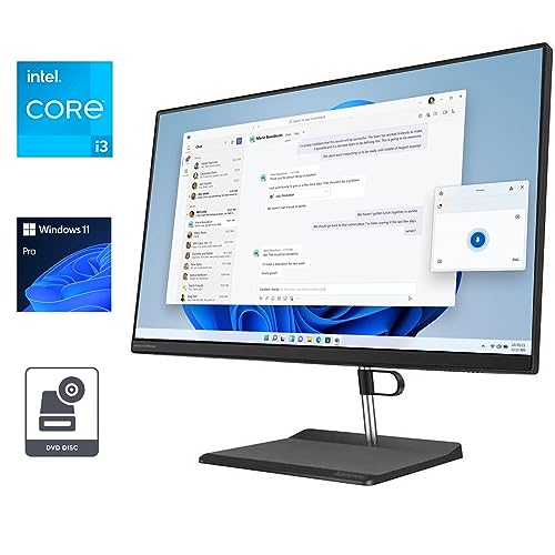 Masterpiece Lenovo Newest All-in-one Desktop Computer, 21.5" FHD IPS Display, 16GB RAM, 256GB Storage, Intel Dual-Core Processor, Wi-Fi, Webcam, DVD-RW, HDMI, Mouse and Keyboard, Windows 11... - Image 2