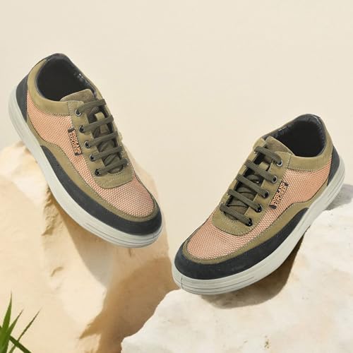 Image of Woodland Men's Leather Sneaker