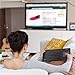 immagine 7Logitech K400 Plus Tastiera Wireless per TV, PC, Home Theater‎, Tasti ‎Multimediali Personalizzabili, Windows, Android, Laptop/Tablet, Layout Inglese UK QWERTY, Nero