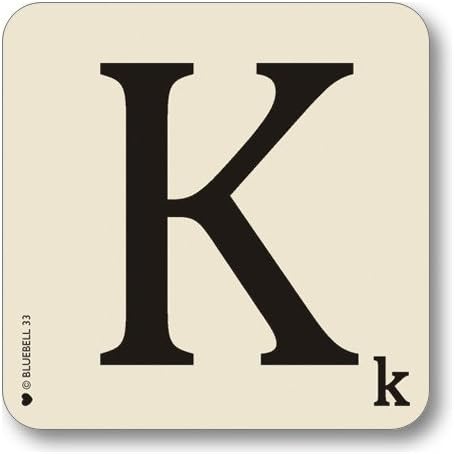 Letter K Coaster
