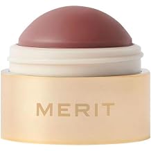 Flush Balm Cream Blush Stick - Fragrance Free, Blendable, Natural Radiant Finish, Buildable Color for Cheeks & Lips - Color Bespoke - Medium Pink Brown