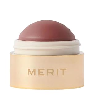 Flush Balm Cream Blush Stick - Fragrance Free, Blendable, Natural Radiant Finish, Buildable Color for Cheeks & Lips - Color Bespoke - Medium Pink Brown