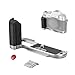 SMALLRIG X-T50 Handgriff, L-förmiger Silikongriff für FUJIFILM X-T50 Kamera, integrierte Schnellwechselplatte für Arca, mit Auslöser und Blitzschuhabdeckung, Silber – 4713 MI 4 günstig Kaufen-SMALLRIG X-T50 Handgriff, L-förmiger Silikongriff für FUJIFILM X-T50 Kamera, integrierte Schnellwechselplatte für Arca, mit Auslöser und Blitzschuhabdeckung, Silber – 4713