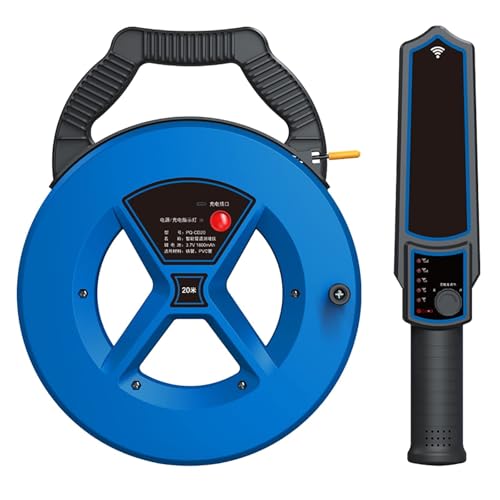 Pipe Blockage Detector Locators Water Pipe Wall Scanner,20/ 30M Pipeline Magnetic Detector Metal PVC Water Pipes Clogging Tool(30m)