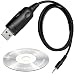 KENMAX Computer Programming Software Kit Cable with USB + CD-ROM 10 Foot Version with CD for MAG ONE A8 BPR40 MP300
