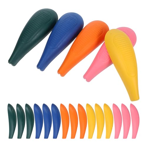 VALICLUD 10Sets Non Slip Shoulder Pads for Hangers Clothing Hanger Forms for Suits Sweaters and Shirts Compact and Easy to Install for Wardrobe