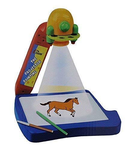 HALO NATION Kids Drawing Projector, Painting Projector with 21 Drawing Pattern, Colour Pen, Drawing Book for Kids Boys Girls (Drawing Projector) - Image 6 thumbnail