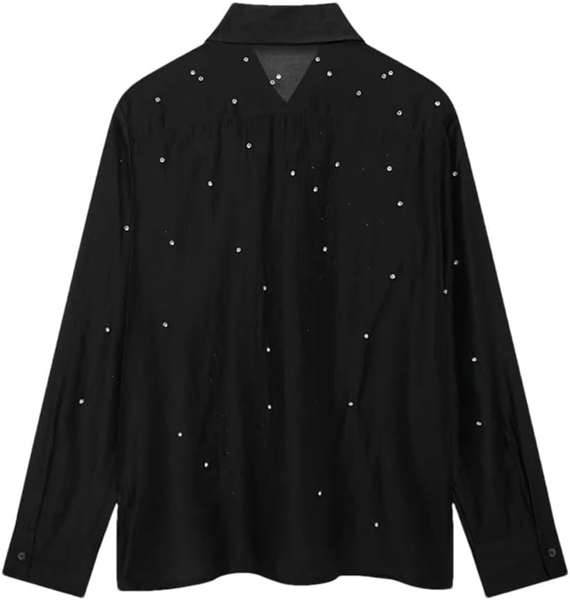 Women's Collar Long Sleeved Casual Shirt