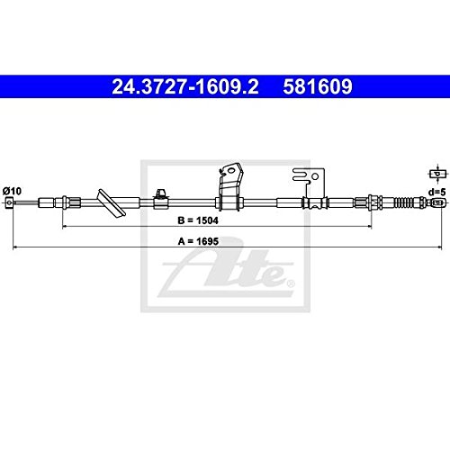 ATE 24.3727-1609.2 Système de Servofrein
