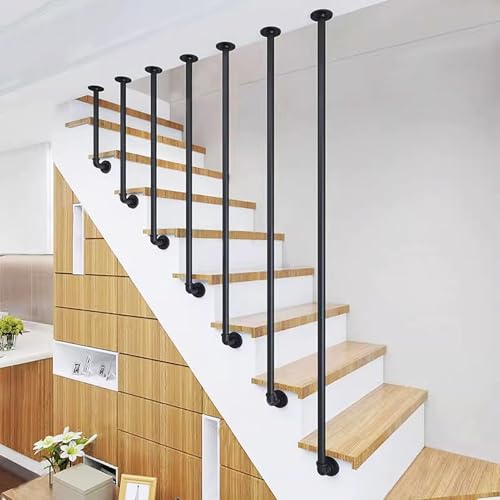 Barre d'appui de sécurité pour rénover un escalier instable