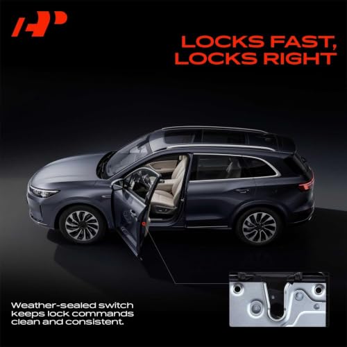 Image of A-Premium Door Latch Lock Actuator Compatible with Chevy & Pontiac Vehicles - Cobalt 2005-2010, G5 2007-2010, Coupe - Rear Driver and Passenger Side, 2-PC Set, Replace# 15219635, 15892742