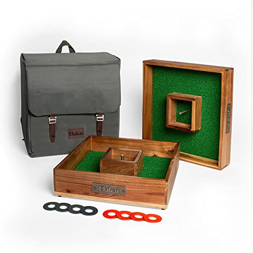 Elakai Outdoor Games for Adults and Family Beach Backyard Camping Washer Toss