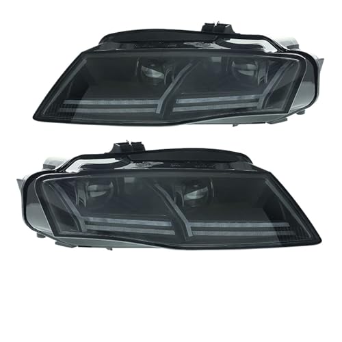 Solución de iluminación con xenón y DRL para faros de Audi A4 B8 2009-2012
