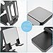 Fanlory Folding Cell Phone Stand,Laptop Stand, Adjustable Height and Angle Foldable Cell Phone Stand Holder for Desk, Taller iPhone Stand Compatible with 4-11