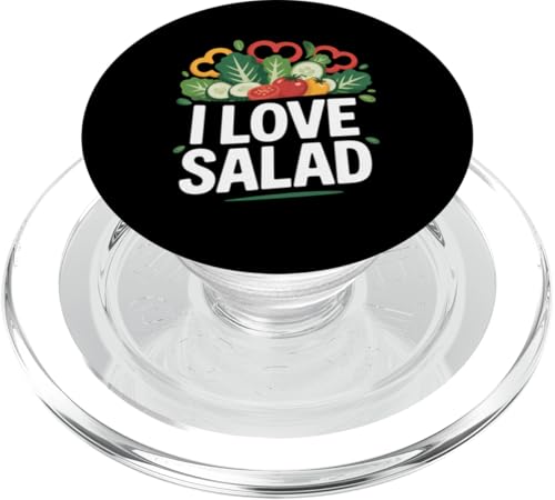 I Love Salad Verdure Fresche PopSockets PopGrip per MagSafe verde