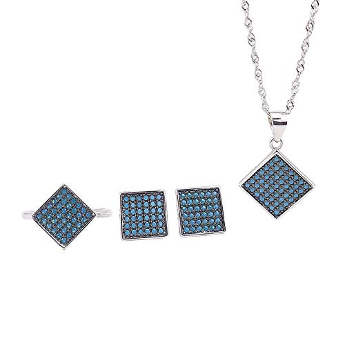 Collier et bijoux S925 en turquoise bleue pour sublimer vos tenues de soirée