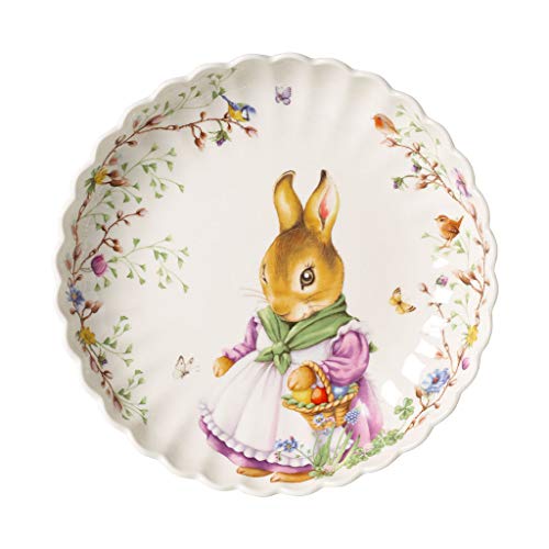 Villeroy & Boch Spring Fantasy Large Emma, Bowl for Sweets Premium Porcelain, 30 x 6 cm, 30 x 6 cm