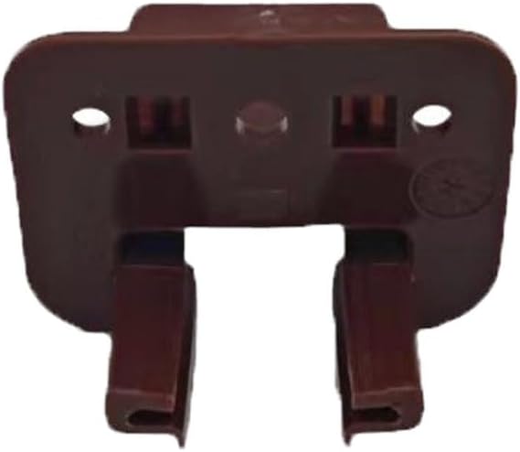 10 sets for kenlin Drawer Slide Track Guide Glide - Replacement Parts for Dressers and Nightstands - Bottom Mount - Brown (10)