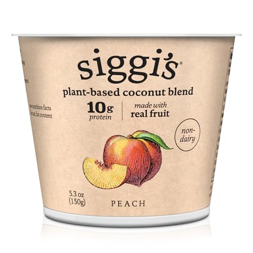 siggi's® Plant-Based Coconut Blend, Peach, 5.3 oz. Cup – Single
