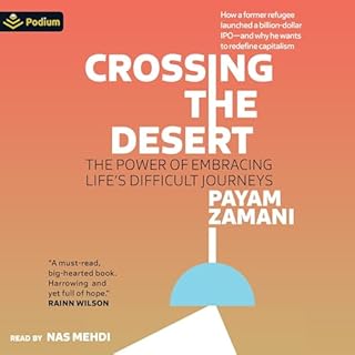 Crossing the Desert Audiolibro Por Payam Zamani arte de portada