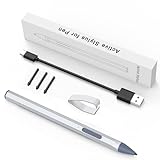 ASUS Stylus Pen for Transformer/Vivobook Flip/Notebook Touchscreen Laptop/Tablet - Rechargeable, 4096 Pressure Sensitivity, MPP 2.0 Tilt Pencil, Silver