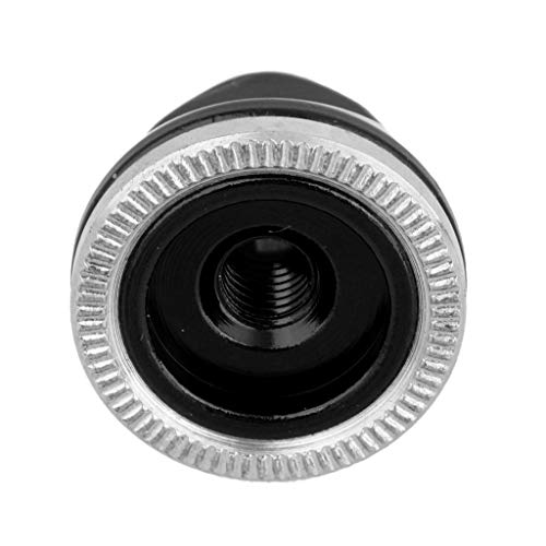 Esquirla Bicycle Wheel Hub Nut Axle Bike Fixed Gear Road Bike Aluminum Alloy Modified Parts, Black #TOP7