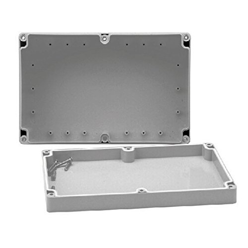 Samidea 230X150X85Mm/9"X5.9"X3.35" Waterproof Plastic Enclosure Cctv Project Case Power Junction Box #TOP1