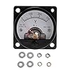 Analog Panel Meter Voltmeter Gauge SO-45 AC 0-300V for Shipping Circuit Testing Mechanical Equipment Accurate 電圧 電圧計 トランスデューサ 電圧検出リレー 電流計 ボルテージメーター アンペ アモニタ パネルゲ 电压表 电流表 电流 测试 电 数字电压计 車 #3