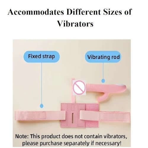 Image of BDSM Sex Toy Female Dildos Restraint Leg Straps, BDSM AV Vibrator Forced Strap for Women Hands-Free Play, Constrained Forced Strap for a Variety of Vibrators