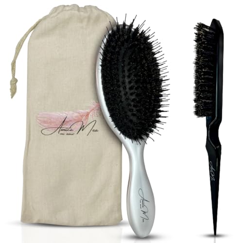 Cepillo Pelo. Cepillo de Pelo Cepillo Cerdas Jabalí Pack Regalo
