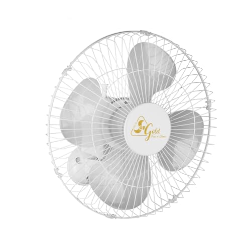 Venti-Delta Oscilante de Parede Gold 50 cm, Bivolt, 715323, 200 W, Branco