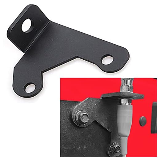 SENSHENG Car Spare Tire CB Antenna Mount for Jeep JK Wrangler & Wrangler Unlimited 2007-2018