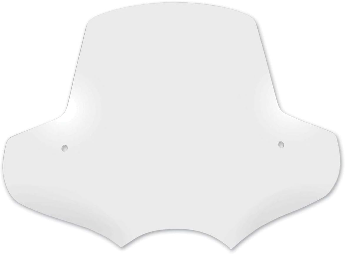 Memphis Shades Malibu Windshield with Handlebar Mounting Kit (Clear)