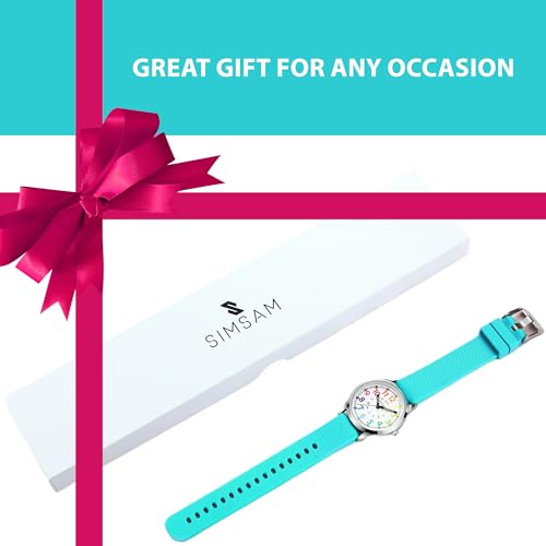 Image of Kids Analog Watch, Learning Watch for Kids 8-12, Waterproof Time Teacher Watches for Boys Ages 5-7 6-8, Easy to Read Educational Girls Watches Ages 8-12, Great Gift Boys Girls Year 4-12 Old Waterproof