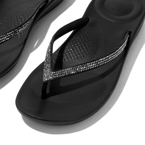 FitFlop Women's Iqushion Sparkle Flip-Flops4