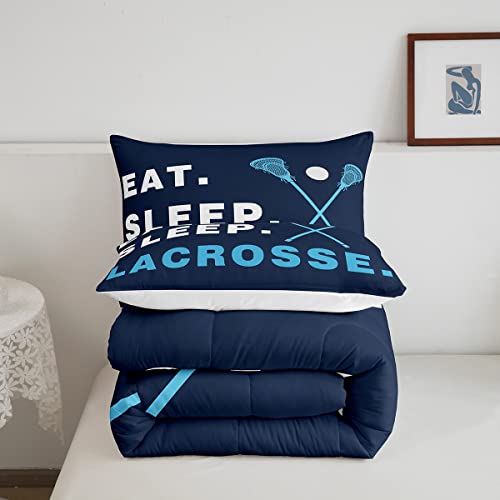 Image of Feelyou Lacrosse Comforter Set for Kids Adults