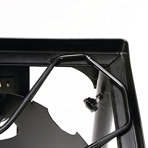 Stansport 2Burner Base Camp Stove with Cast Iron Burners and Stand