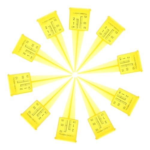 MERRYHAPY Pcs Plastic Sprinkler Rain Gauge Lawn Water Cups Outdoor Water Measurement Tool Wide Mouth for Garden Use