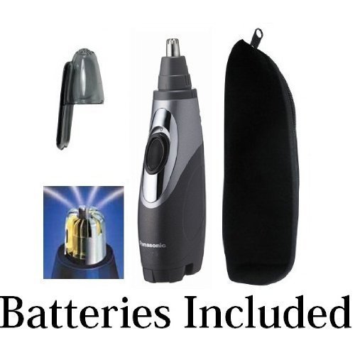 Panasonic All-in-One Cordless Wet/Dry Multigroom Turbo-Powered Ear and Hair Trimmer Grooming Kit With Vacuum Cleaning System