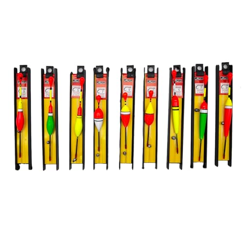HAVIRI 9 Pièces Flotteur Peche Truite avec Plomb Ligne...