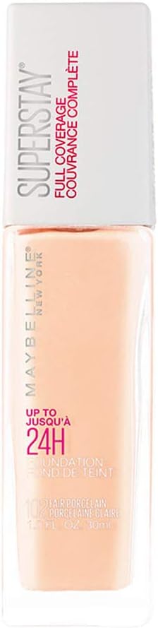 MAYBELLINE Superstay Full Coverage Foundation - Fair Porcelain 102