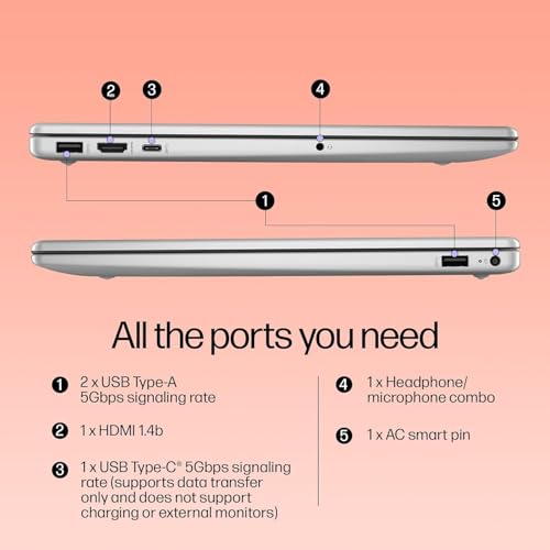 Image of HP Professional 15 (2026), Intel (i3 14th Gen) Core 3 100U - (16 GB /512 GB SSD /Intel UHD Graphics /Windows 11 Home) Thin & Light Business Laptop /15.6 inch Display /Turbo Silver /Copilot Key /1.5kg /MS Office